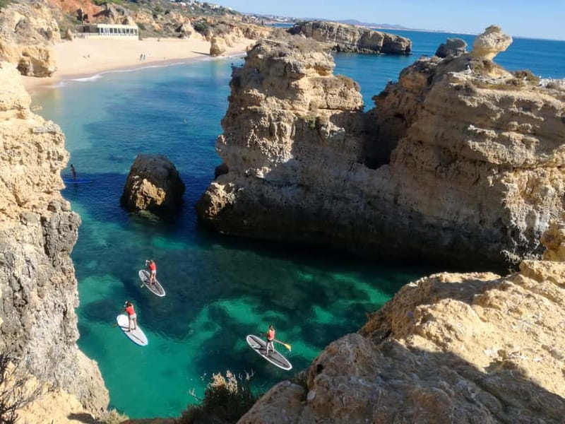 Albufeira: Caves and Private Beaches SUP Paddleboarding Tour - The Experience in Context