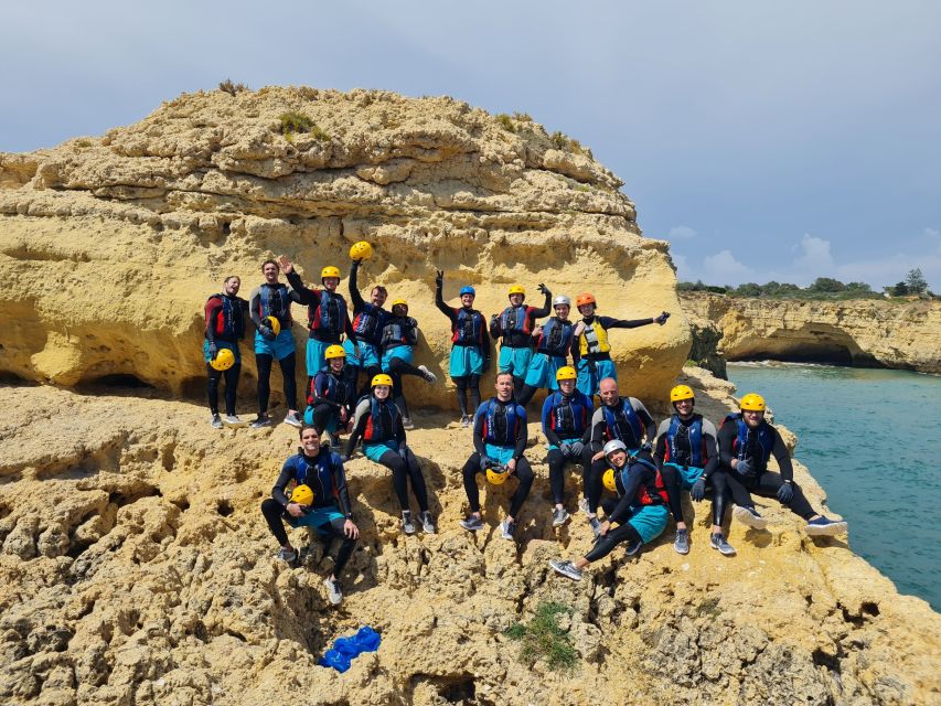 Albufeira: Guided Coasteering Tour With Cliff Jumping - Cliff Jumping Experiences