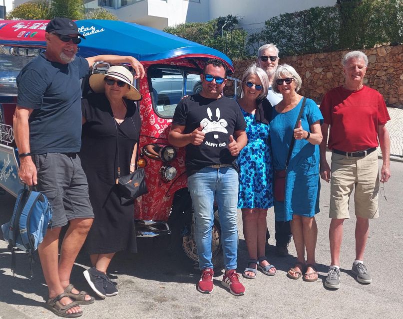 Albufeira: Private Sightseeing Tuk-Tuk Tour With Pickup - Tour Experience