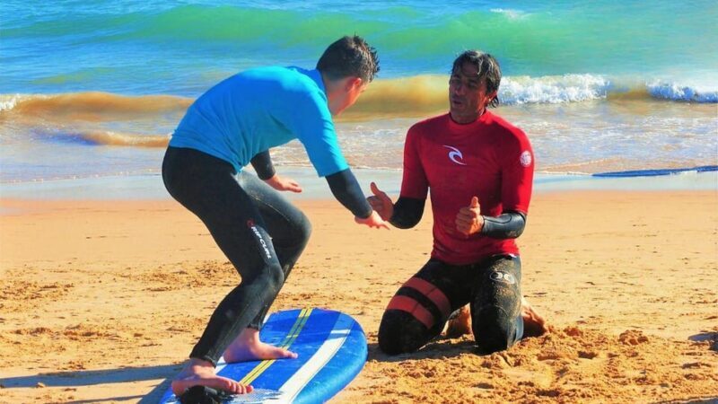 Albufeira: Private surf lesson at Praia da Galé - The Sum Up