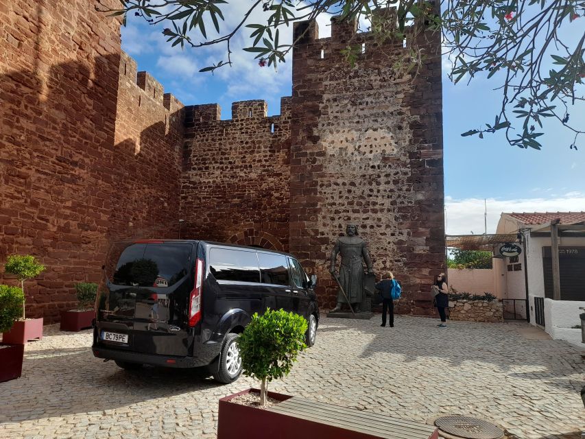 Albufeira: Silves Castle and Old Town With Chapel of Bones - Pickup and Drop-off Options