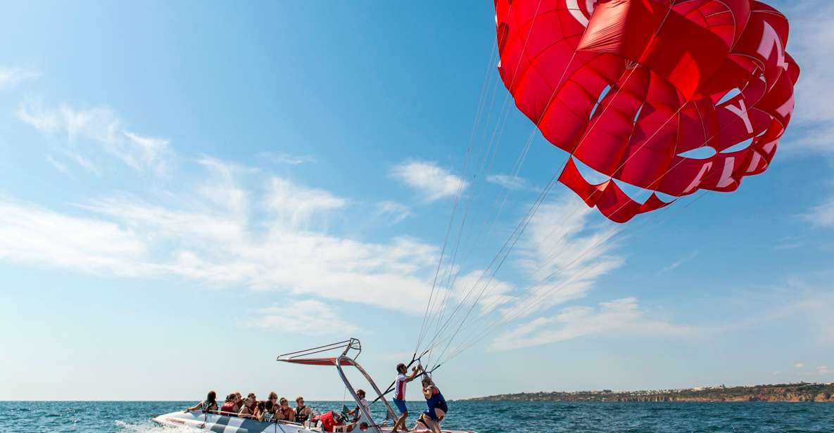 Albufeira: Single, Double or Triple Parasailing Tour - Inclusions