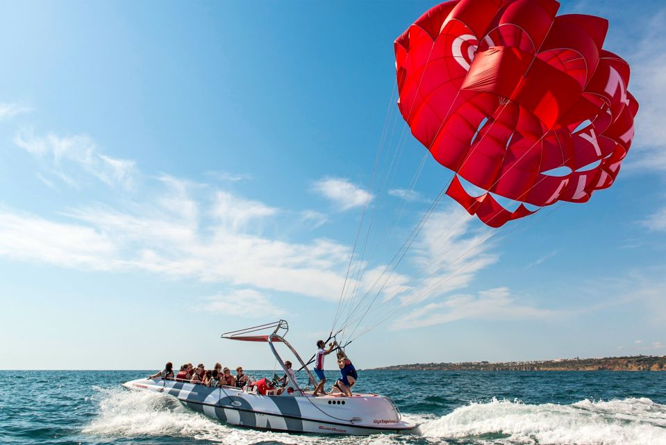 Albufeira: Single, Double or Triple Parasailing Tour - Exclusions
