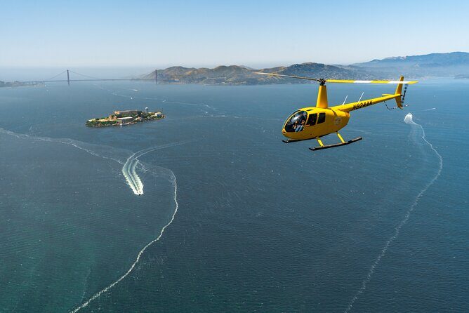 Alcatraz City Sites Helicopter Adventure - Aerial Perspective on San Francisco’s Top Sights