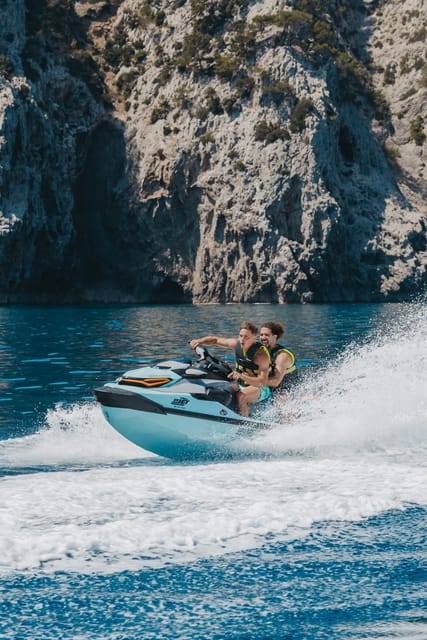 Alcudia: Jetski Tour Coll Baix Beach & Caves (Free Photos) - What to Expect