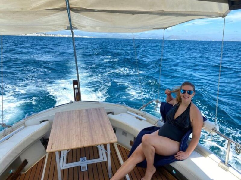 Alcudia: Private Sunset Boat Trip With Glass of Wine & Snack - Amenities and Inclusions