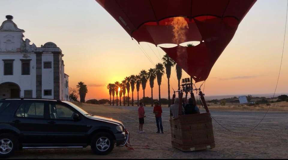 Alentejo: Private Hot Air Balloon Sunrise Flight - The Landing and Celebration