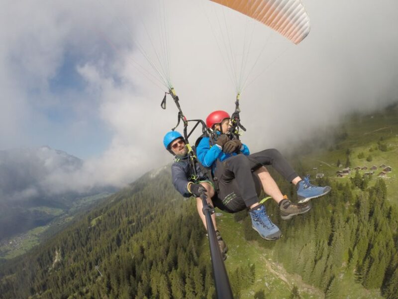 Aletsch Glacier-Tandem Paragliding - Equipment and Safety