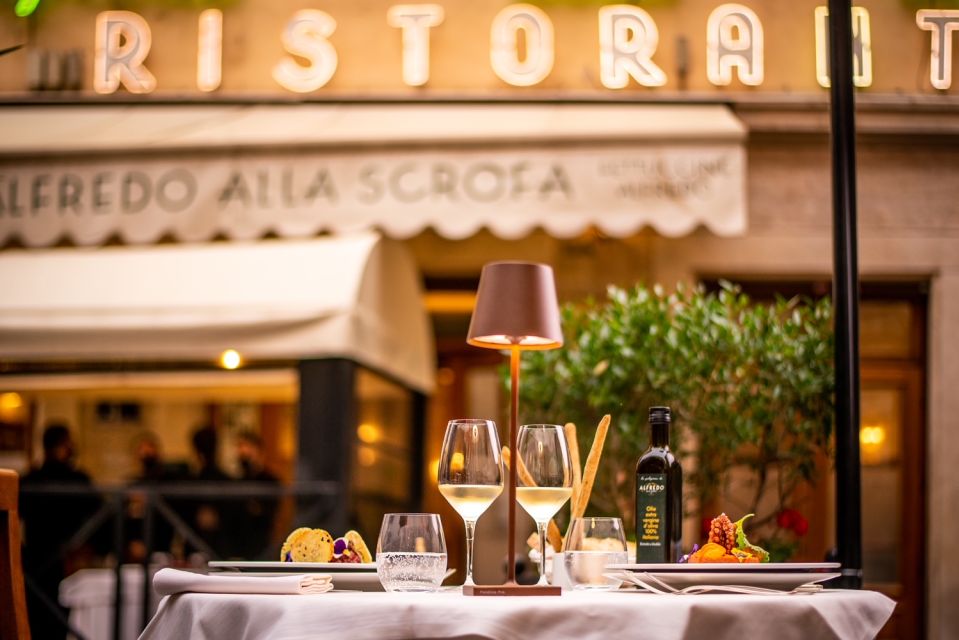 Alfredo Alla Scrofa Restaurant in Rome: Eat Like a Star - Tasting Menu Options