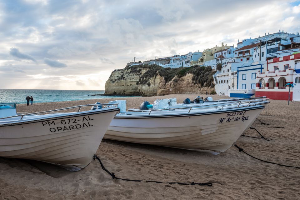 Algarve: Benagil Cave Boat Tour and Algarseco Coastal Walk - Exploring Marinha Beach