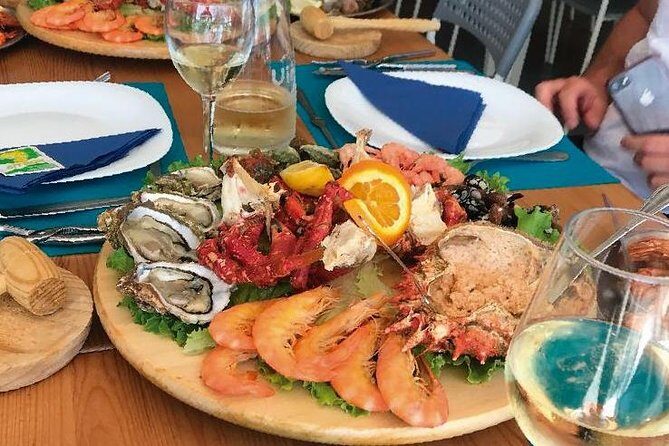 Algarve Bike and Food Tour with Sea Food and Wine Tasting - Key Points