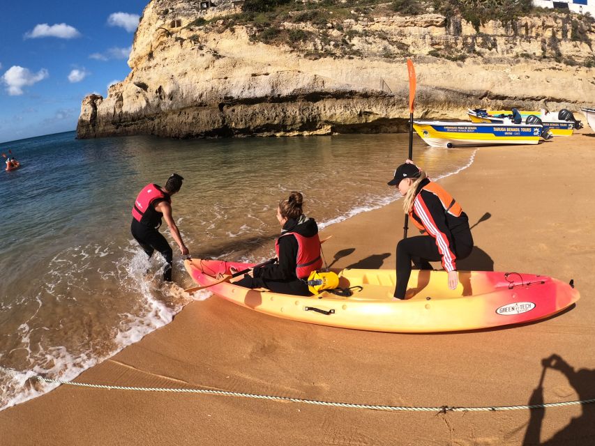 Algarve: Guided Benagil Cave Kayaking Tour - Itinerary Details