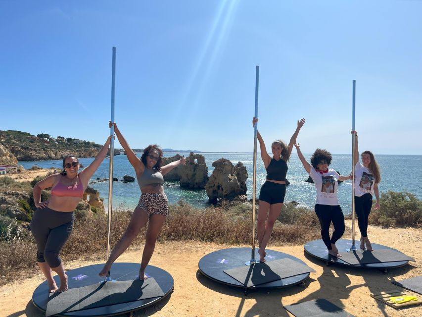 Algarve: Ocean View Pole Dance Experience With Prosecco - Fun Choreography With Friends