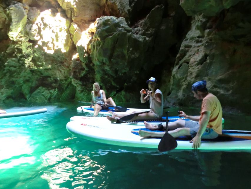 Algarve: Stand-Up Paddleboard Tour to Ingrina Caves - Included in the Tour