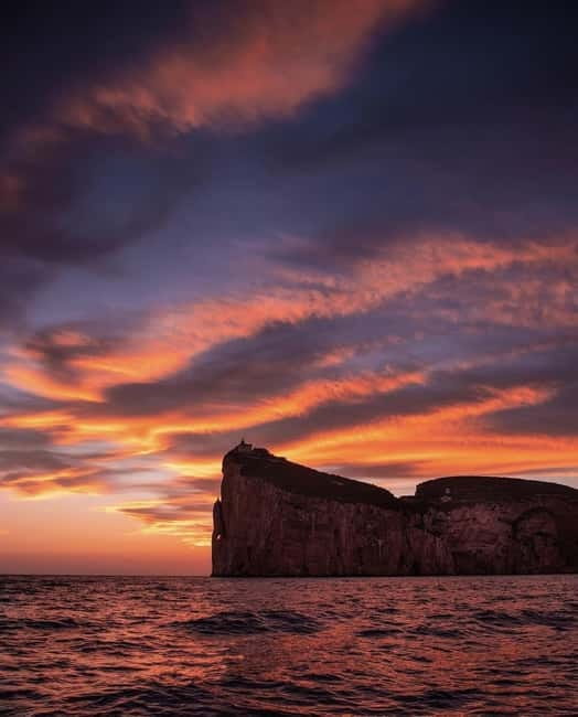 Alghero: boat tour with aperitif at sunset in Porto Conte - Key Points