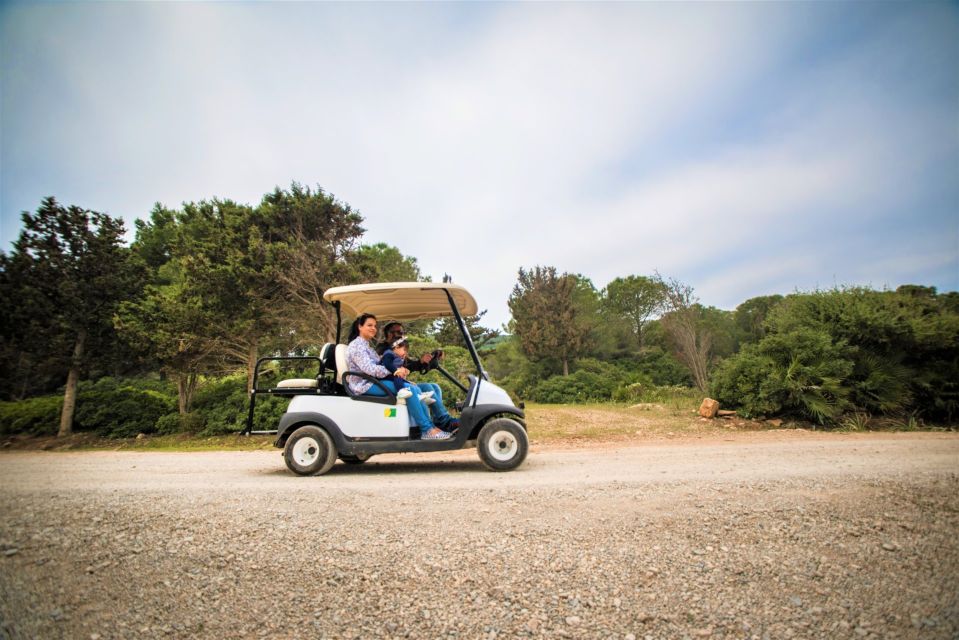 Alghero: Golf Car Hire in Porto Conte Natural Park - Eco-Friendly Golf Carts