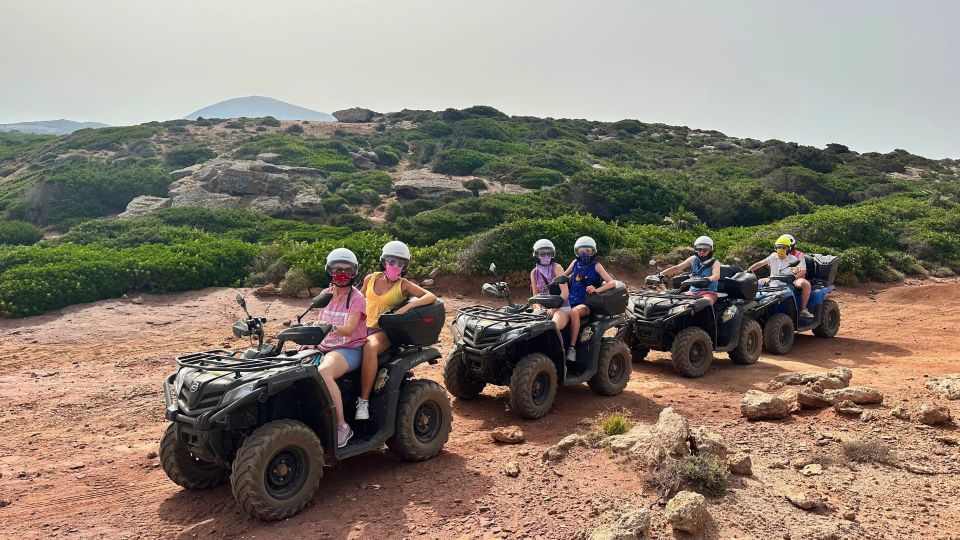 Alghero: Guided Quad Tour with Swim Stop - What to Expect on This Excursion