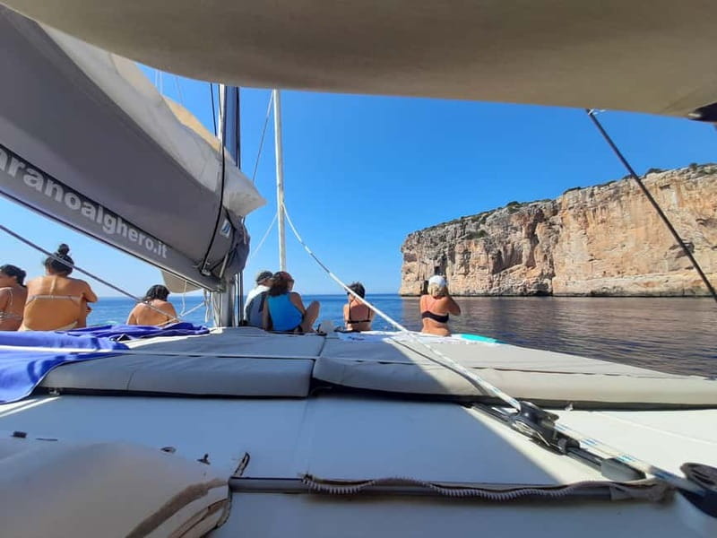 Alghero: Sailing catamaran day trip with lunch - All-Inclusive Excellence