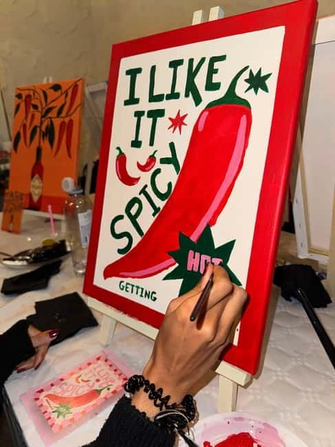 Alicante: Art Party - Paint, Sip & Fun - Practical Details: What You Need to Know