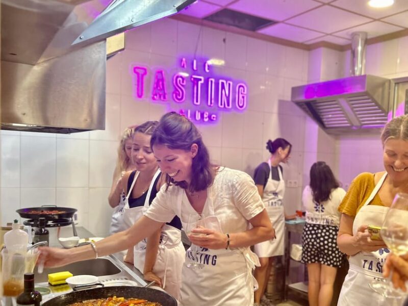 Alicante Paella Cooking Class, Tapas, Drinks and Market - Culinary Activities Included