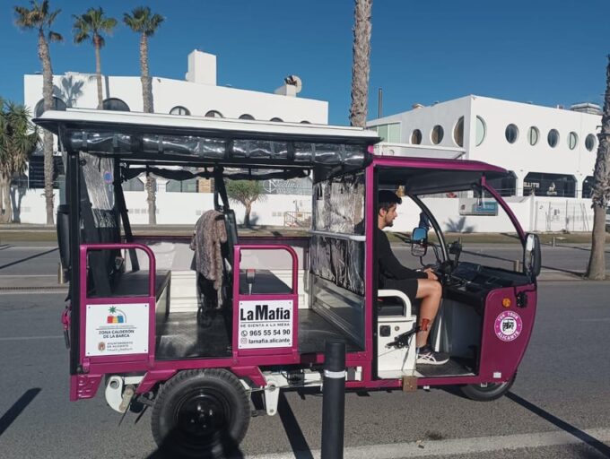 Alicante: Tuk Tuk Tour Electric 60 Minutes Electric - Highlights of the Route