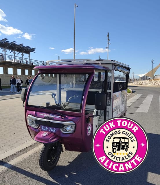 Alicante: Tuk Tuk Tour Electric 60 Minutes Electric - Frequently Asked Questions