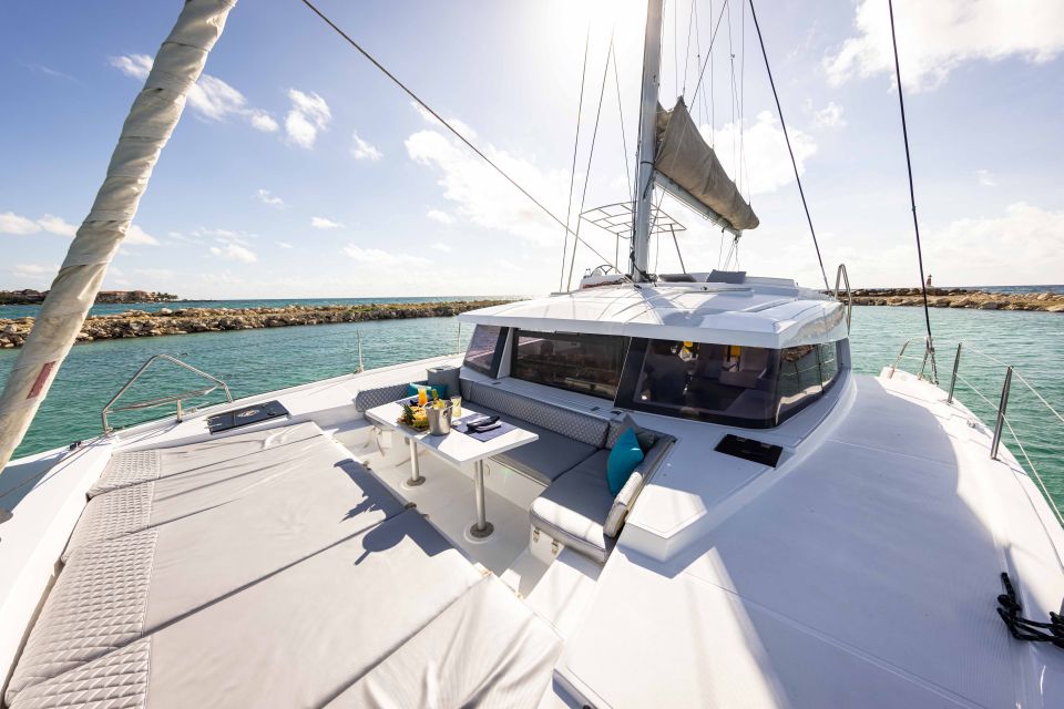 All Incluive:Tulum Coast & Fun 4 Hours in 40 Catamaran Bali - Luxury Yacht Excursion
