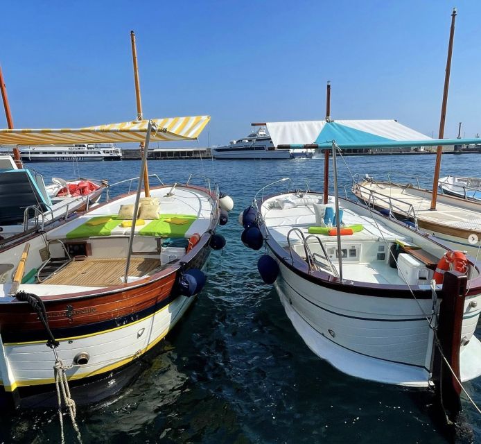 All Inclusive 3 Hours Capri Boat Tour With Local Skipper - Departure and Meeting Point
