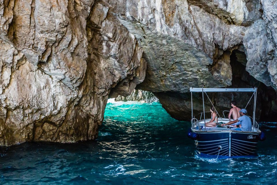All Inclusive 3 Hours Capri Boat Tour With Local Skipper - Activities and Experiences