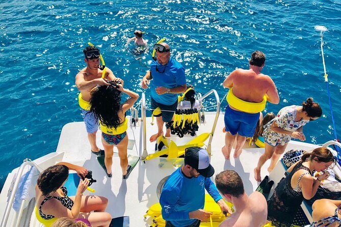 All Inclusive Beach and Snorkel Boat Tour to Icacos Island - The Itinerary in Detail