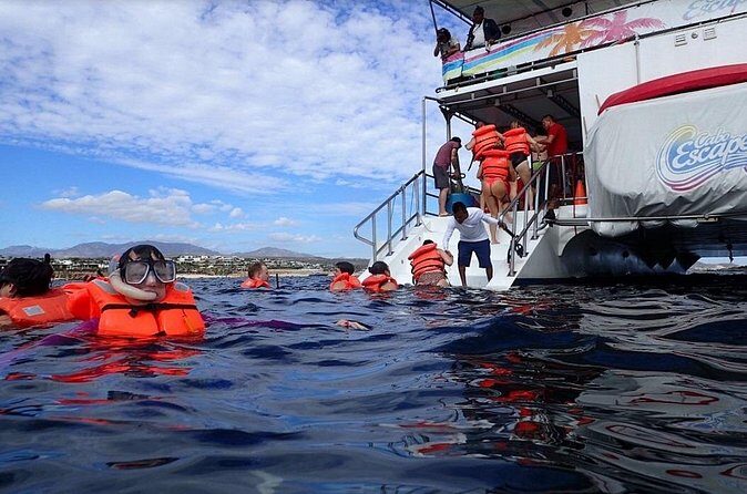 All-Inclusive Cabo Boat Tour: Music, Snorkeling, Open Bar & Lunch - FAQ
