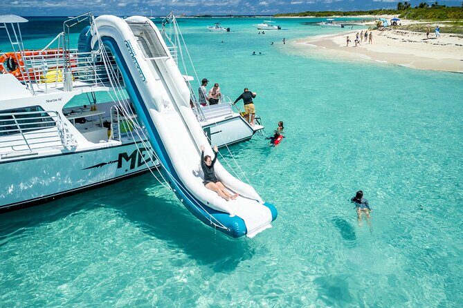 All Inclusive Snorkel and Slide Boat Tour: Icacos or Vieques - The Itinerary: What You Can Expect