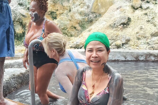 All Inclusive Tour Sulfur Mud Bath, waterfall,Beach & lunch break - FAQ
