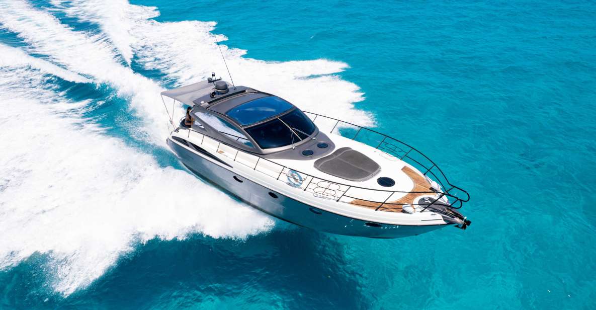 All-Inclusive Tulum: 5hrs El Cielo Express in 50 Cranchi - Yacht Amenities
