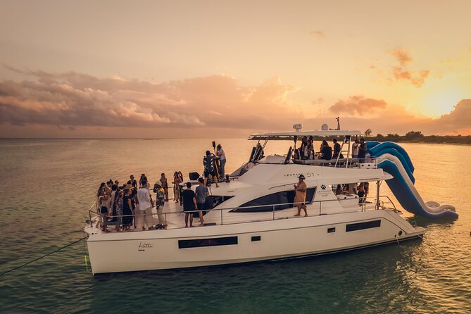 All Inclusive Tulum Party DJ Evening Beat in 51 Leopard PowerCat - Transportation and Fees