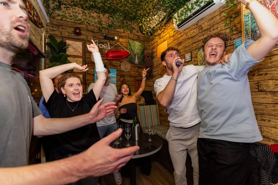 Aloha Amsterdam: Private Karaoke Booth with 20.000 Songs - An Overview of the Experience