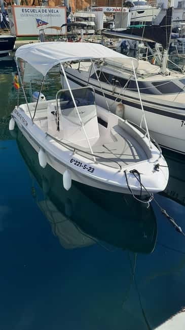 Altea: Boat rental without a license - Key Points