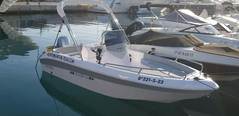 Altea: Boat rental without a license - An Honest Look at the Experience