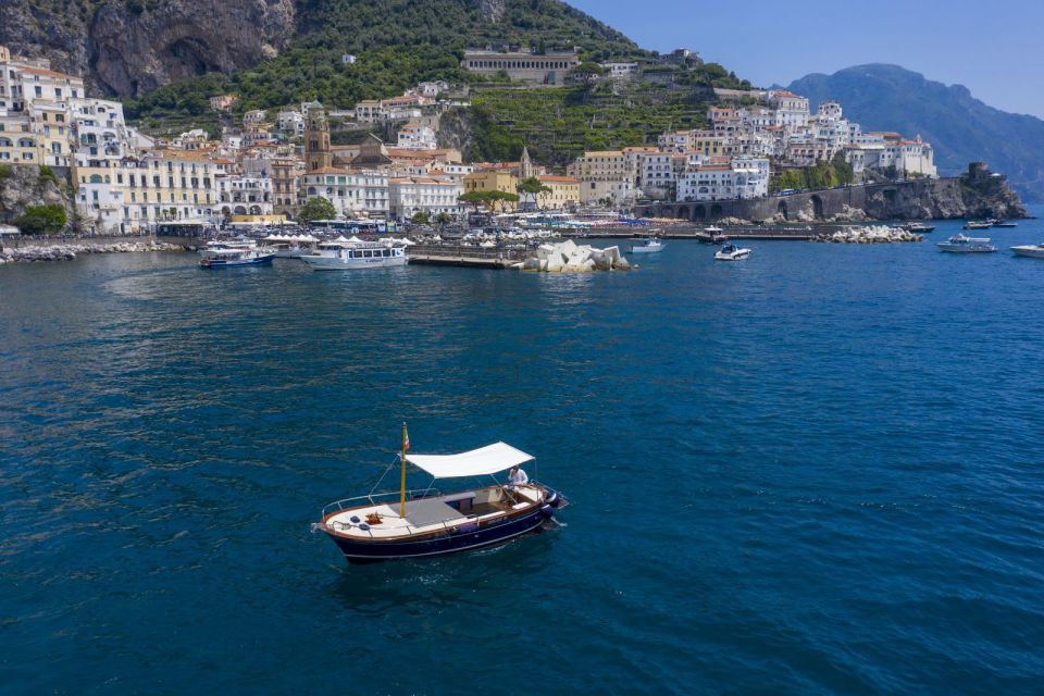 Amalfi: Boat Adventure Caves, Beaches, Snorkeling & Positano - FAQ