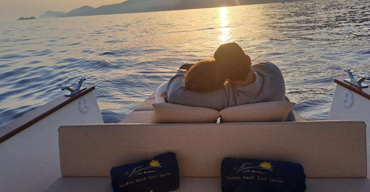 AMALFI: Boat Cruise at Sunset - Scenic Views