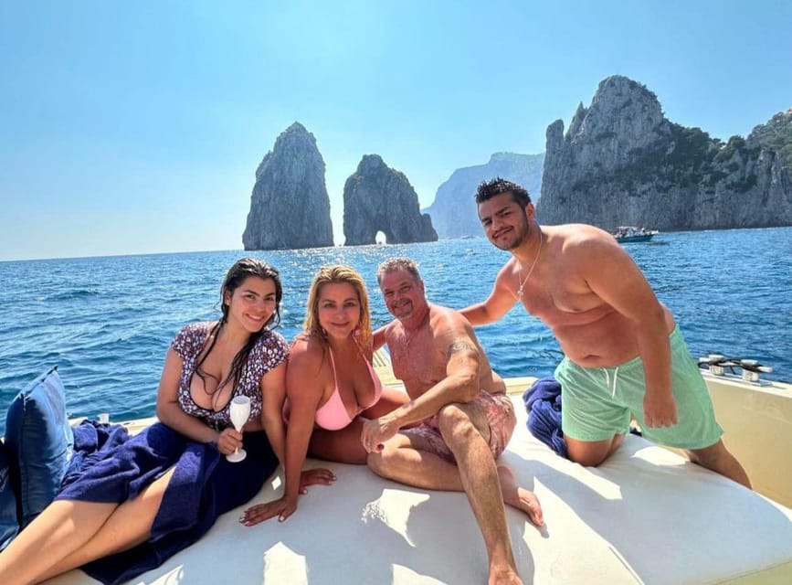 Amalfi: Capri Island Boat Tour with Drinks and Snorkeling - Exploring the Itinerary in Detail