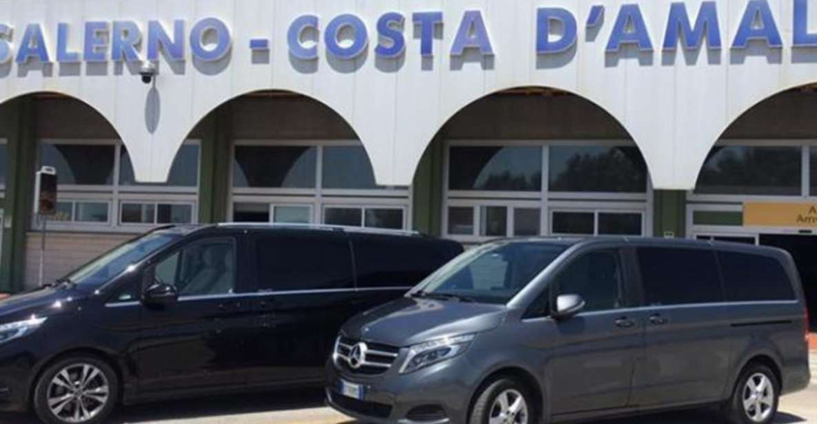 Amalfi Coast Airport Transfer to Salerno - Vehicle Options