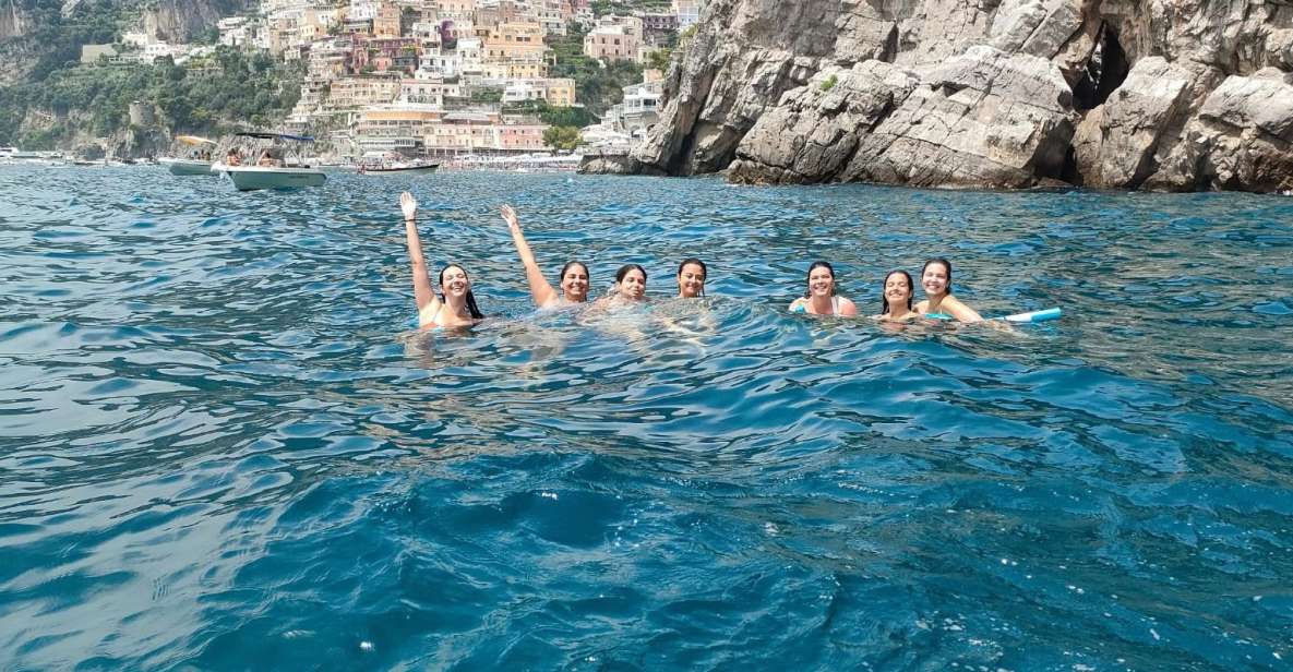 Amalfi Coast: Boat Adventure – Caves, Beaches, Positano - Tour Inclusions