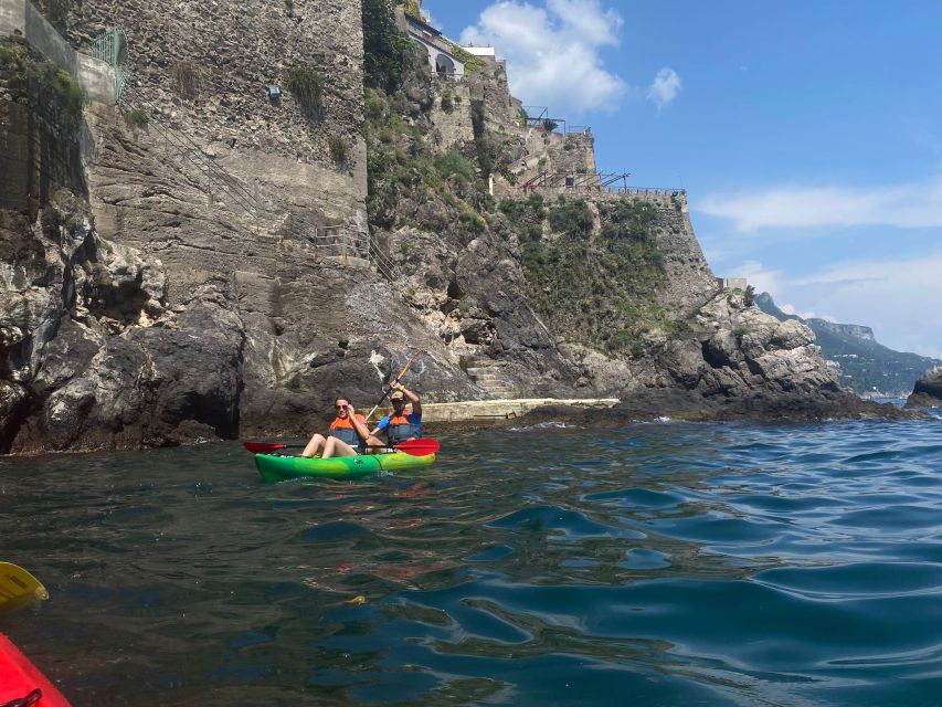 Amalfi Coast: Kayak Tour to Pandora Cave With Aperitif - Included Amenities