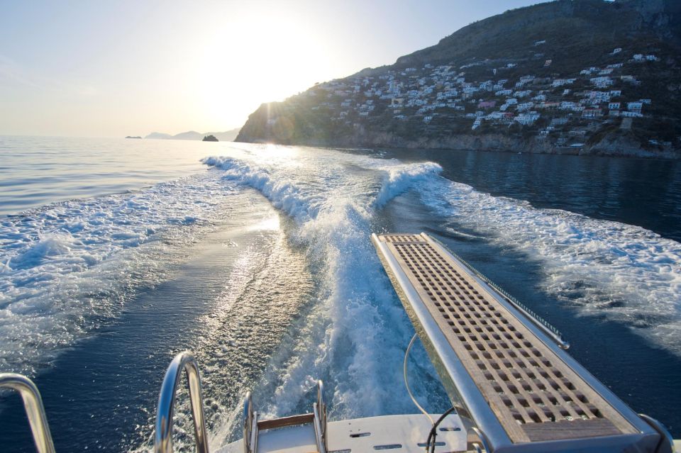 Amalfi Coast Luxury Private Experience in Motor Boat - Boat Capacity and Departure Points