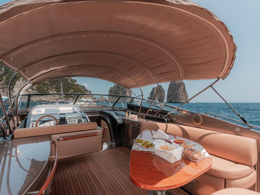 Amalfi Coast Private Tour From Sorrento on Riva Rivale 52 - Inclusions and Exclusions