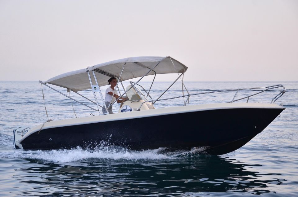 Amalfi Coast: Rent a Boat - Important Considerations