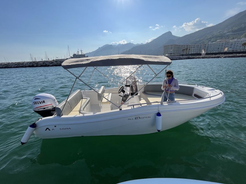 Amalfi Coast Tour With Skipper From Salerno to Positano - Itinerary