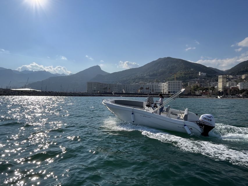 Amalfi Coast Tour With Skipper From Salerno to Positano - Includes