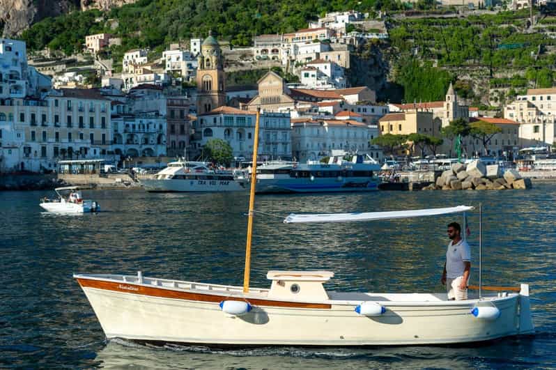 Amalfi cost boat: boat tour with traditional gozzo - Setting Off on a Classic Amalfi Coast Adventure